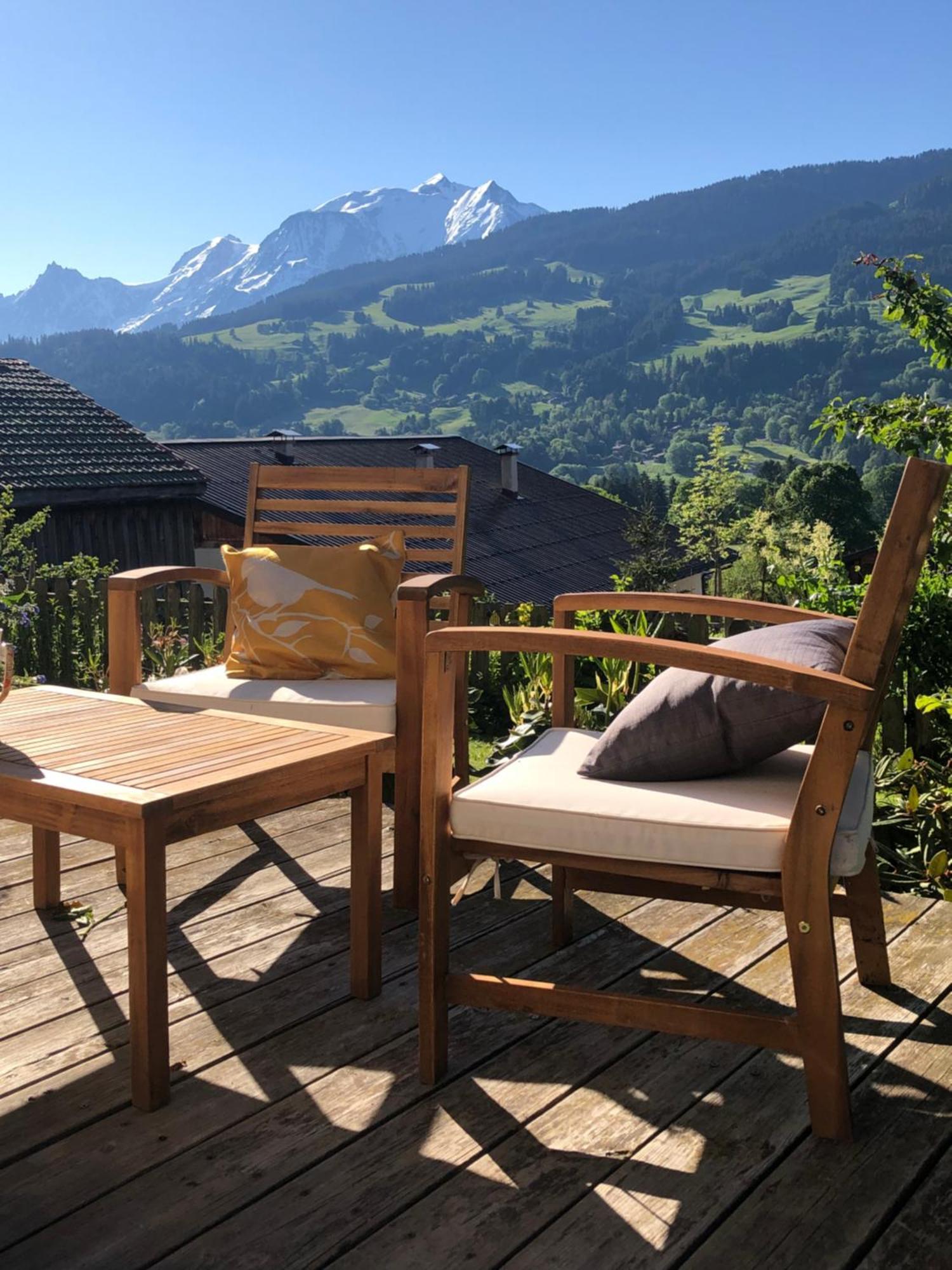 Chalet A Megeve-Vauvray - Grands Appartements , Vue Mont Blanc Demi-Quartier Zewnętrze zdjęcie