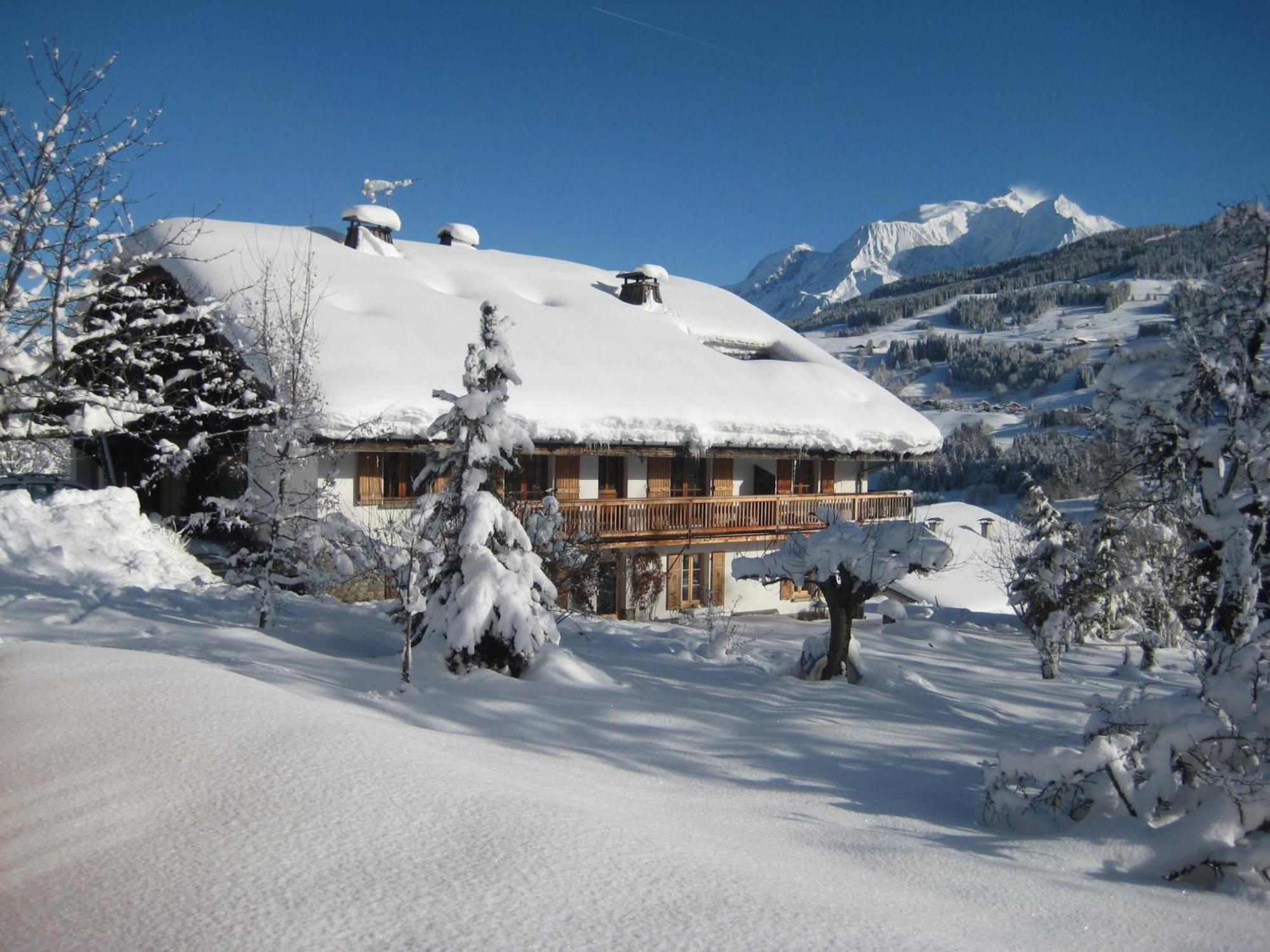 Chalet A Megeve-Vauvray - Grands Appartements , Vue Mont Blanc Demi-Quartier Zewnętrze zdjęcie