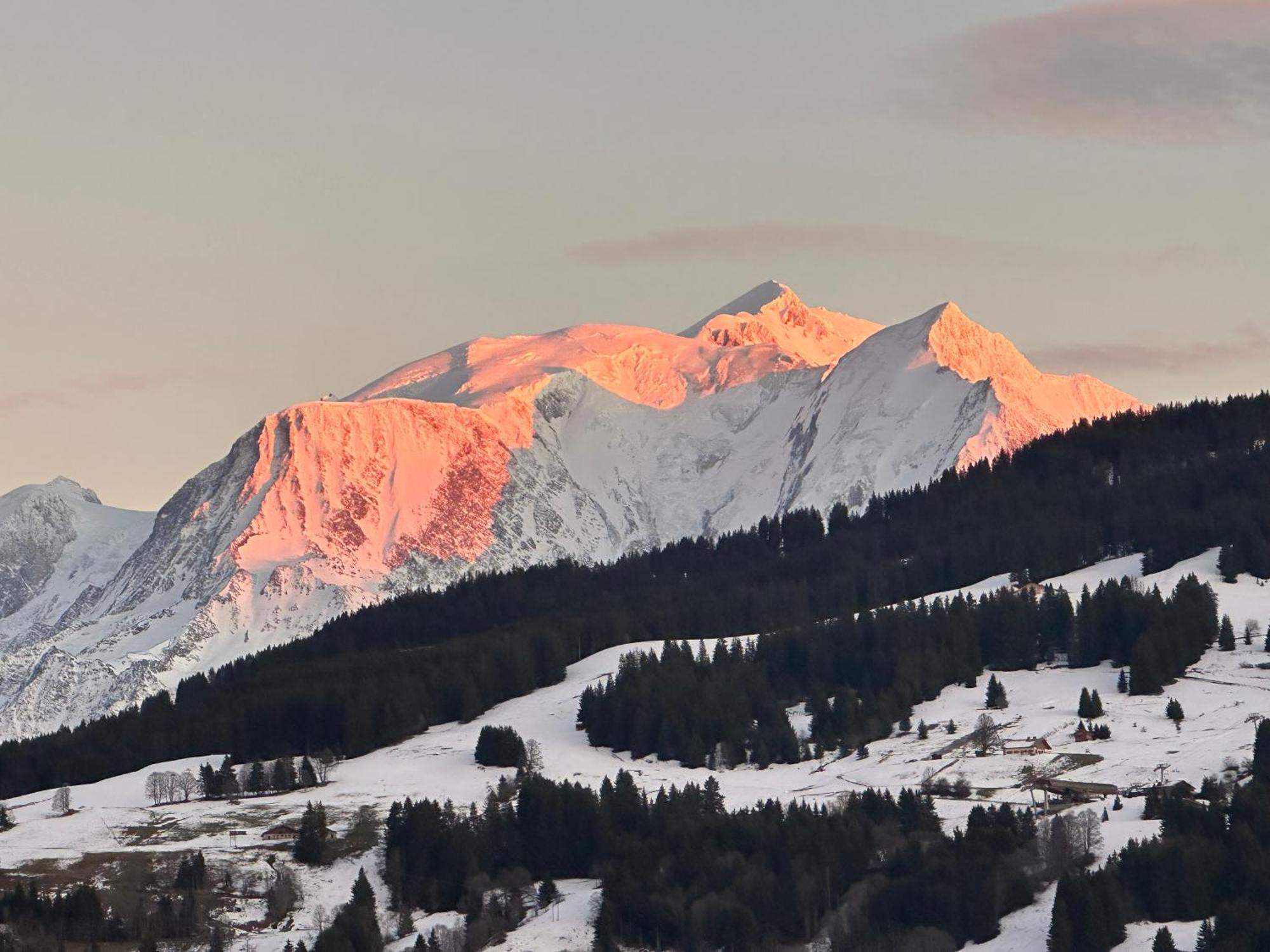 Chalet A Megeve-Vauvray - Grands Appartements , Vue Mont Blanc Demi-Quartier Zewnętrze zdjęcie